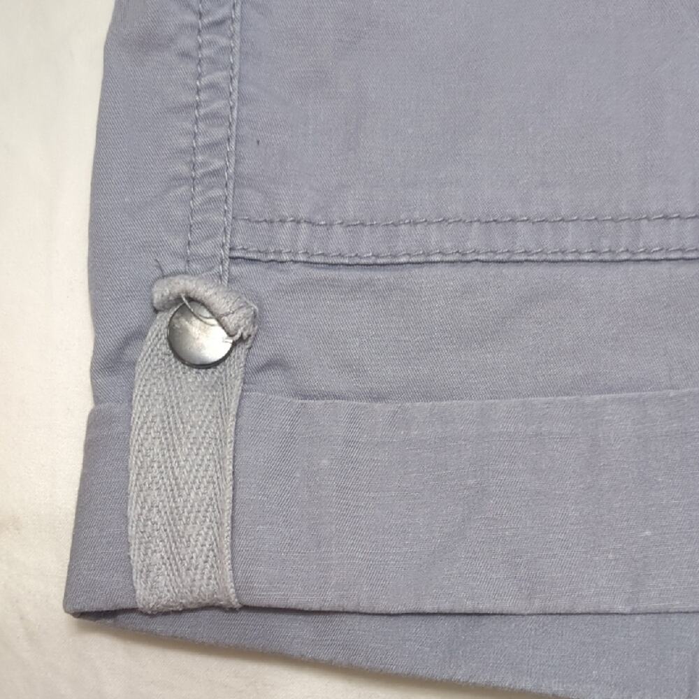 DKNY Gray Cargo Shorts with Relaxed Fit - Picture 3 of 5